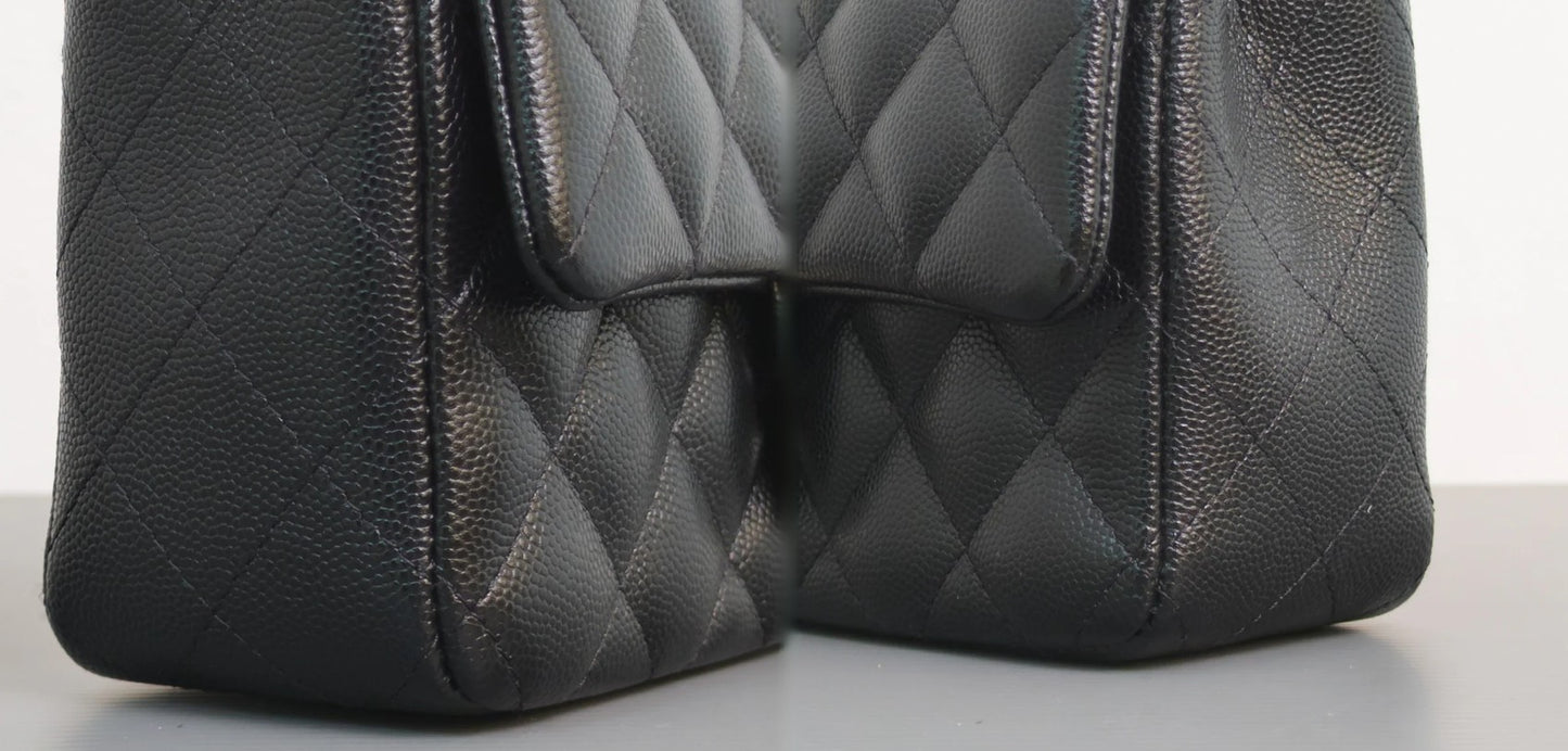 Torebka Chanel Mini Rectangular 17B Black Caviar/Light Gold 2018