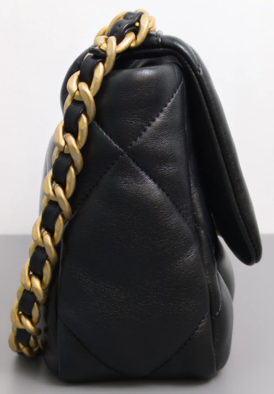 Torebka Chanel 19 small black lamb multicolored 2022 perfect like NEW