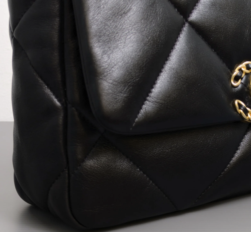 Torebka Chanel 19 small black lamb multicolored 2022 perfect like NEW