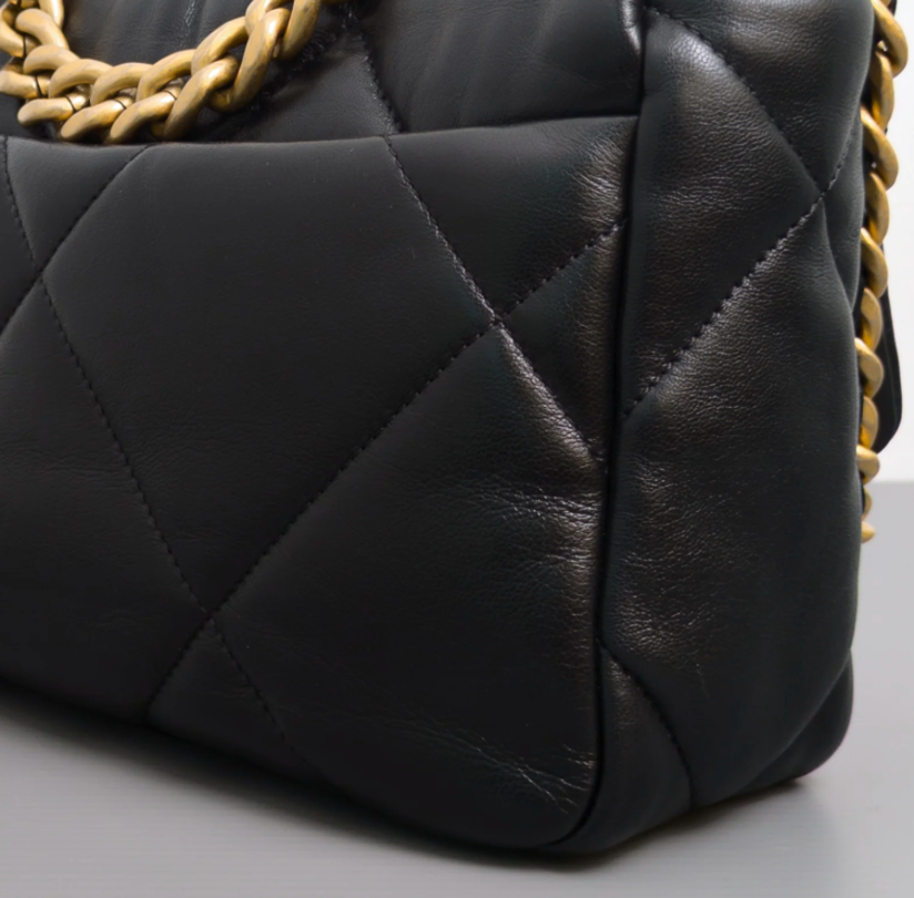 Torebka Chanel 19 small black lamb multicolored 2022 perfect like NEW