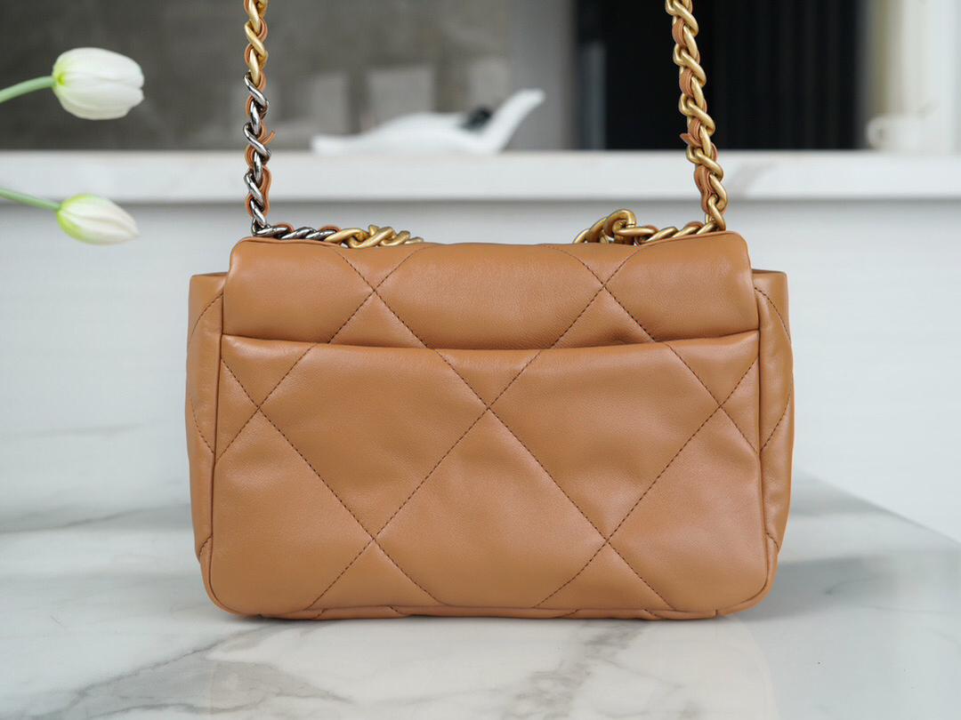 Torebka Chanel 19 small caramel nowa