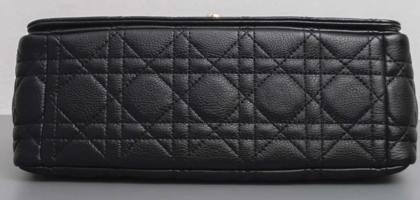 Torebka Dior Caro medium black/gold 2022 PERFECT