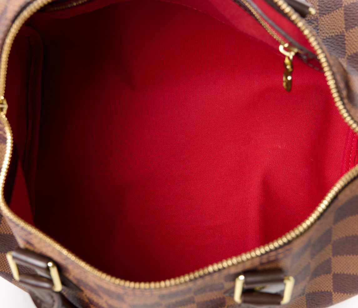 Torebka Louis Vuitton Speedy 30 Bandouliere damiere ebene