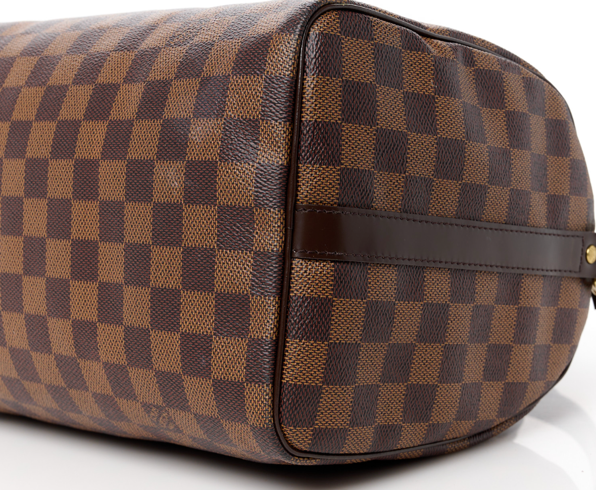 Torebka Louis Vuitton Speedy 30 Bandouliere damiere ebene
