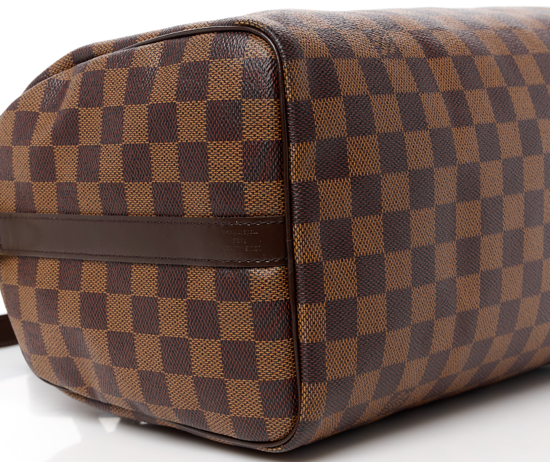 Torebka Louis Vuitton Speedy 30 Bandouliere damiere ebene
