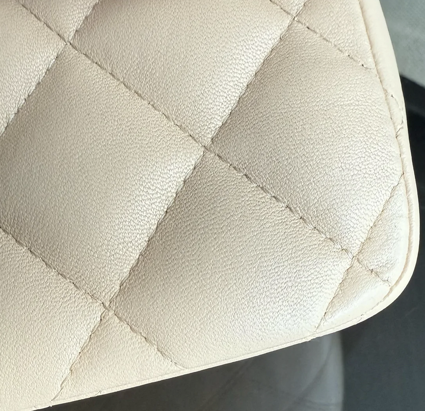 Torebka Chanel jumbo beige/gold 2014