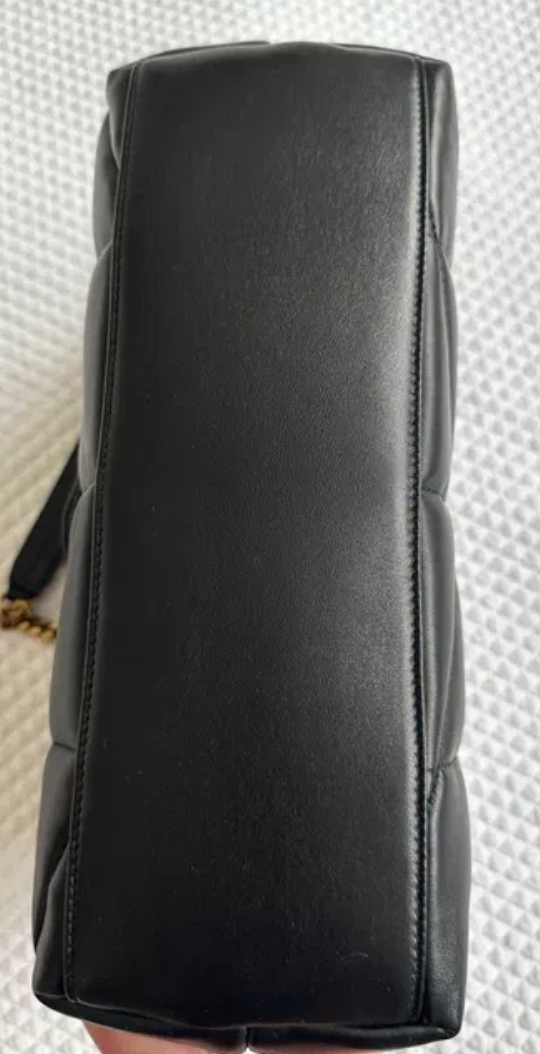Torebka Saint Laurent Lou Lou Puffer small black/gold