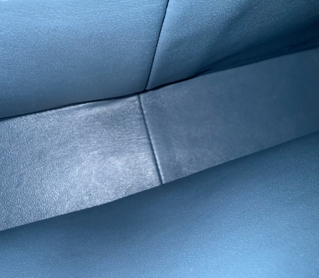 Torebka Chanel jumbo lamb blue/silver 2013