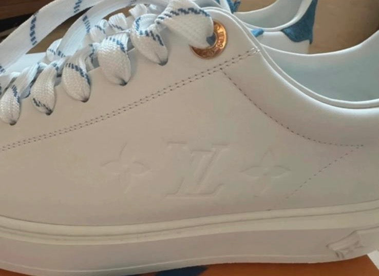 Buty Louis Vuitton białe trampki nowe komplet z butiku r. 38,5