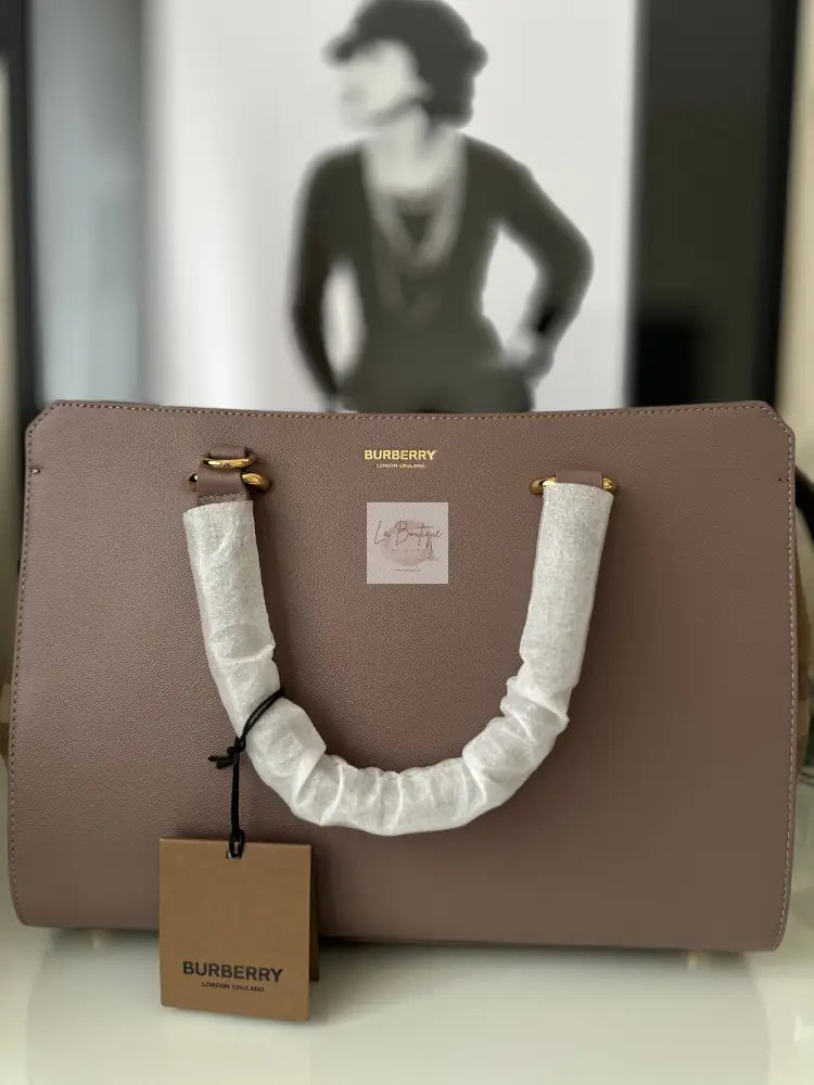 Torebka Do Ręki Burberry Pastelowy Róż Nowa