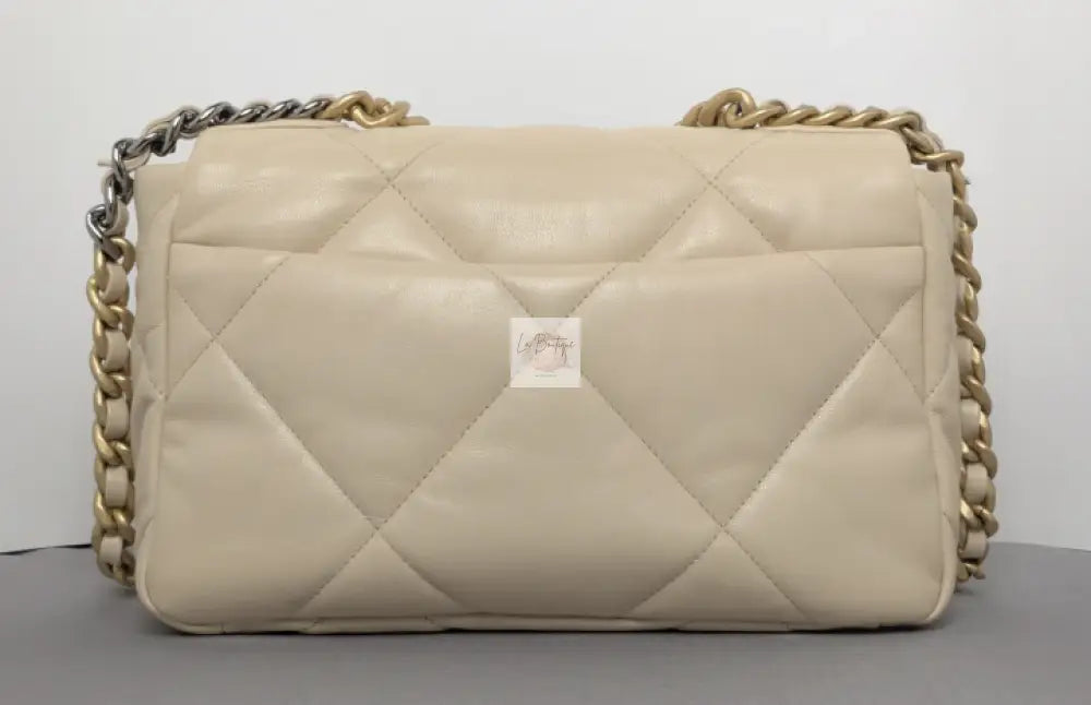 Torebka Chanel 19 small beż jak nowa 2021r