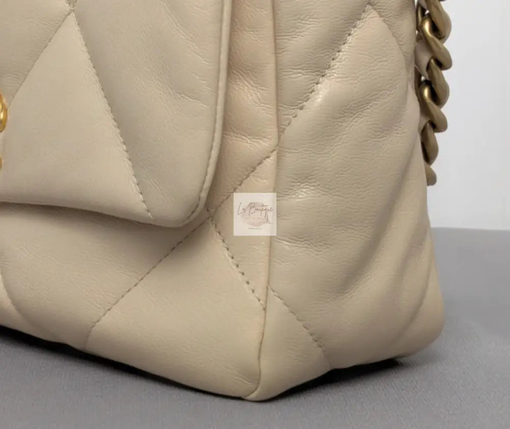 Torebka Chanel 19 small beż jak nowa 2021r