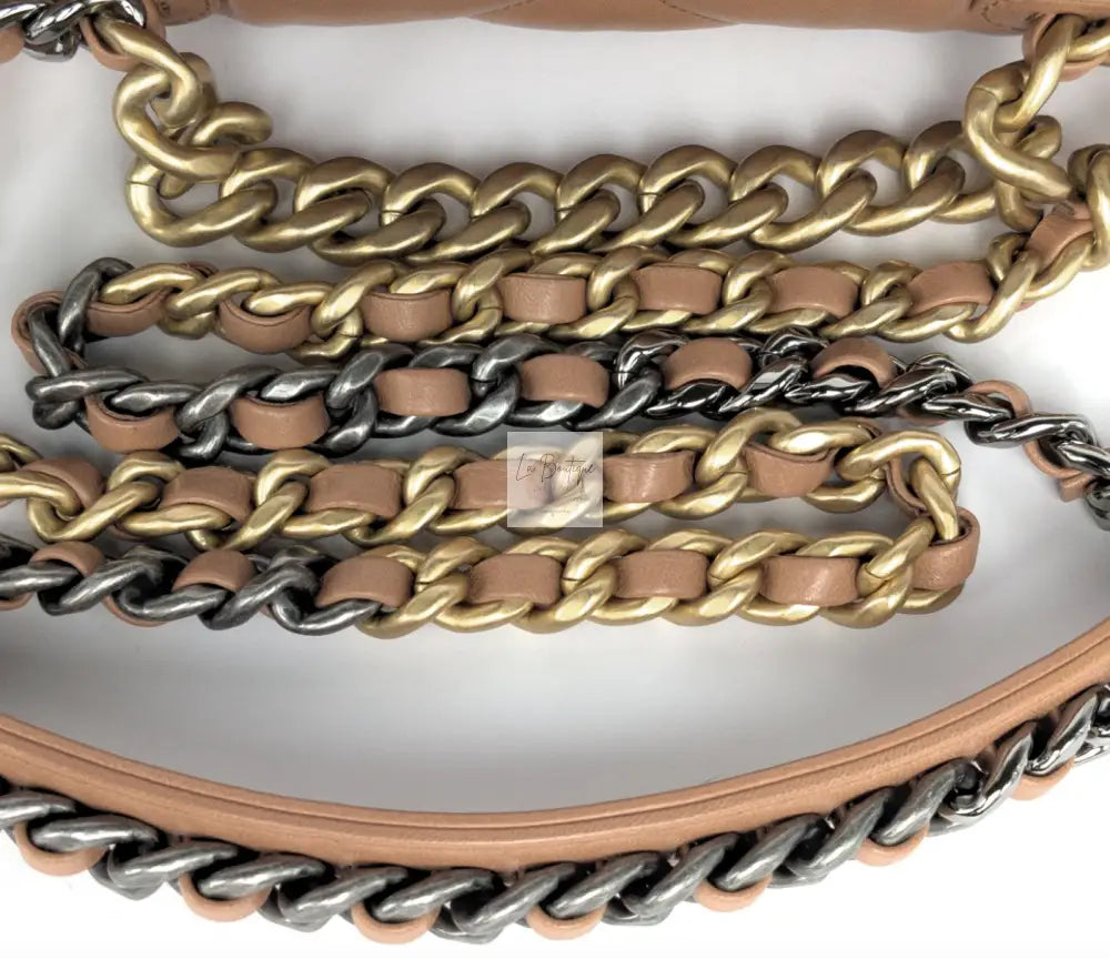 Torebka Chanel 19 Small Caramel