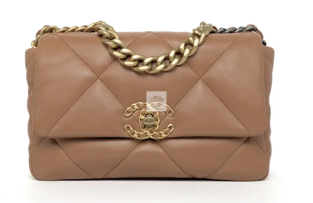 Torebka Chanel 19 Small Caramel