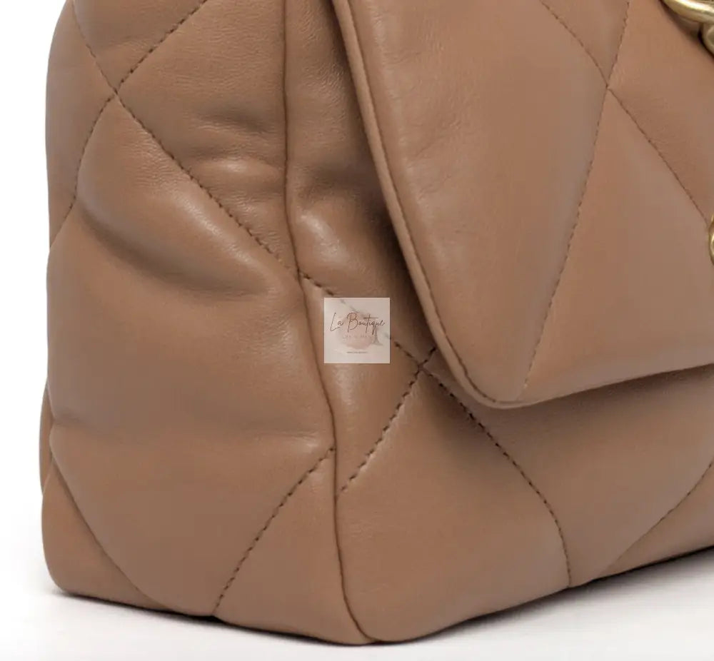 Torebka Chanel 19 Small Caramel