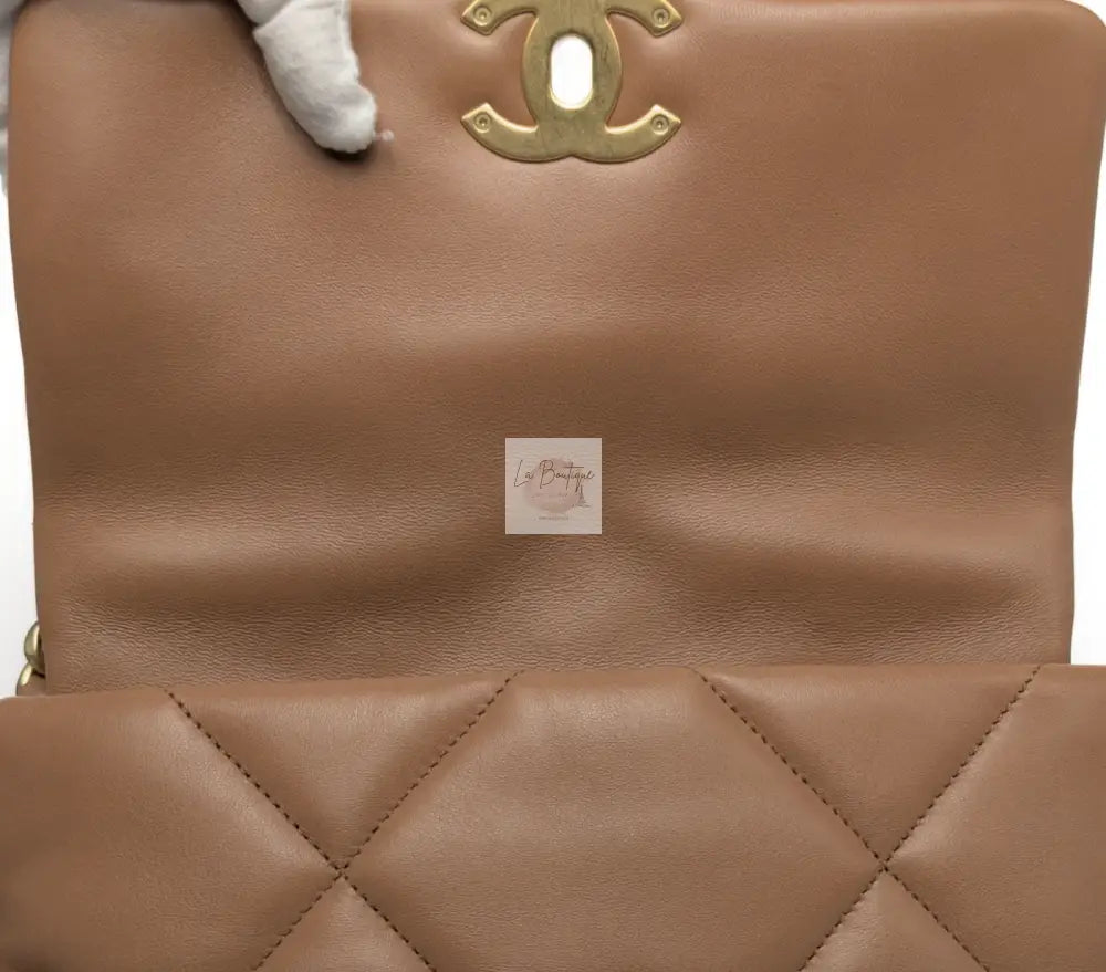 Torebka Chanel 19 Small Caramel
