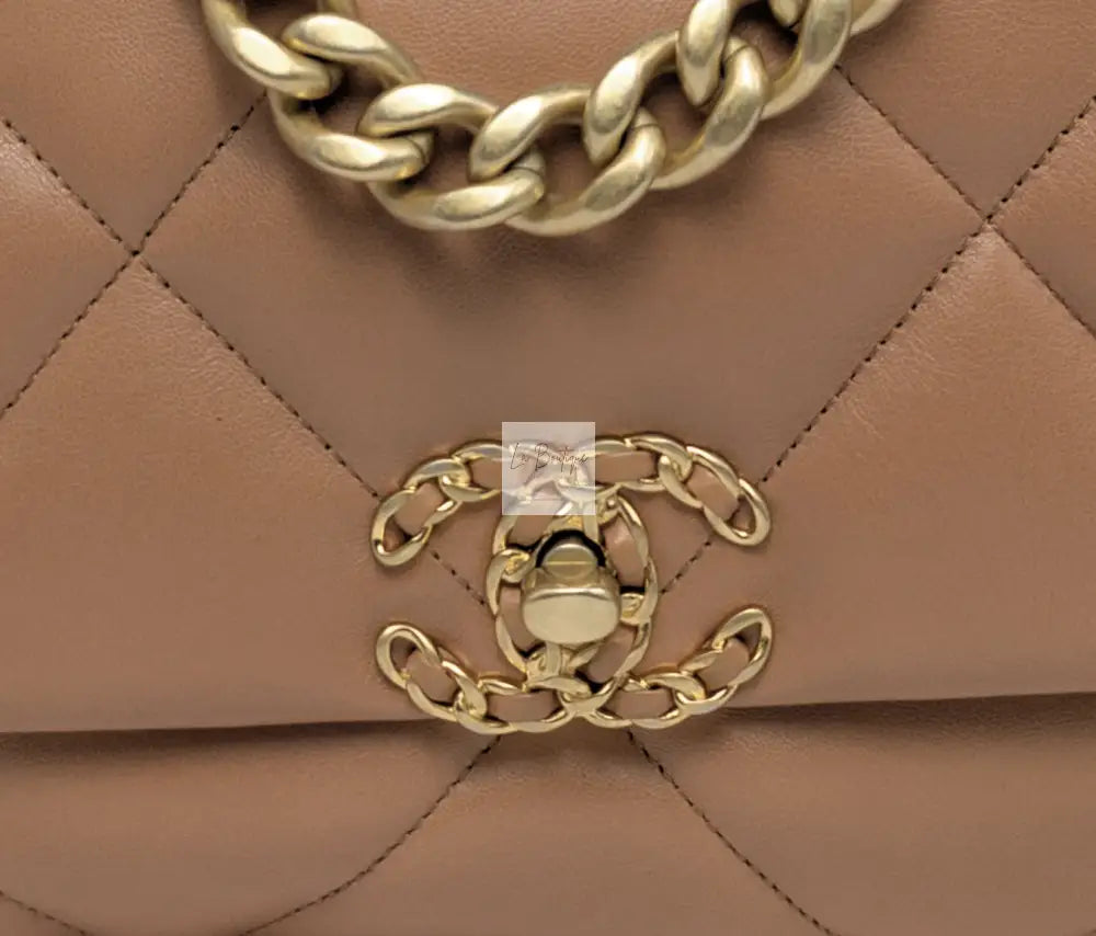 Torebka Chanel 19 Small Caramel