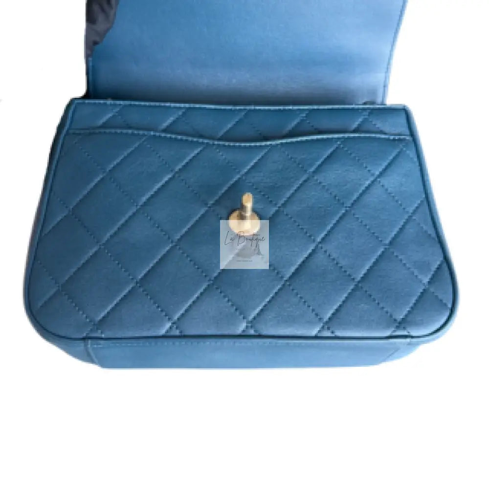 Torebka Chanel C19 Navy Blue