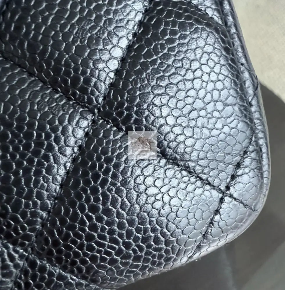 Torebka Chanel classic double flap jumbo black/gold hdw caviar