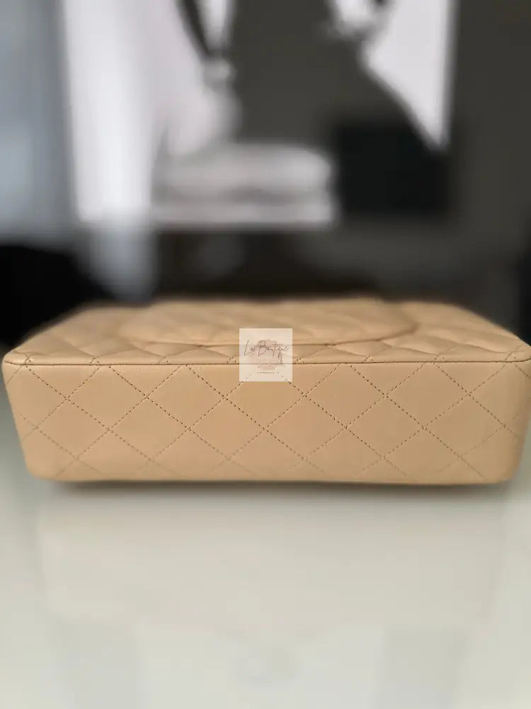 Torebka Chanel Classic Double Flap Lambskin Seria 23 Beige Medium