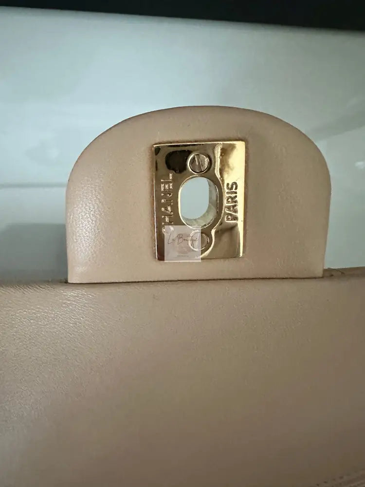 Torebka Chanel Classic Double Flap Lambskin Seria 23 Beige Medium