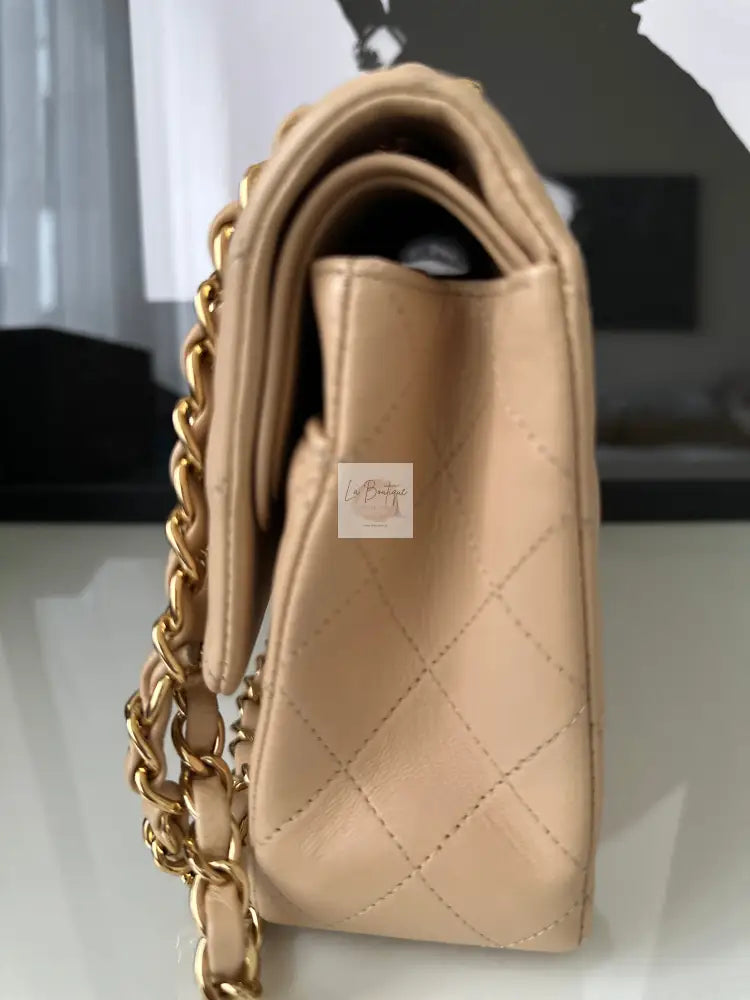 Torebka Chanel Classic Double Flap Lambskin Seria 23 Beige Medium