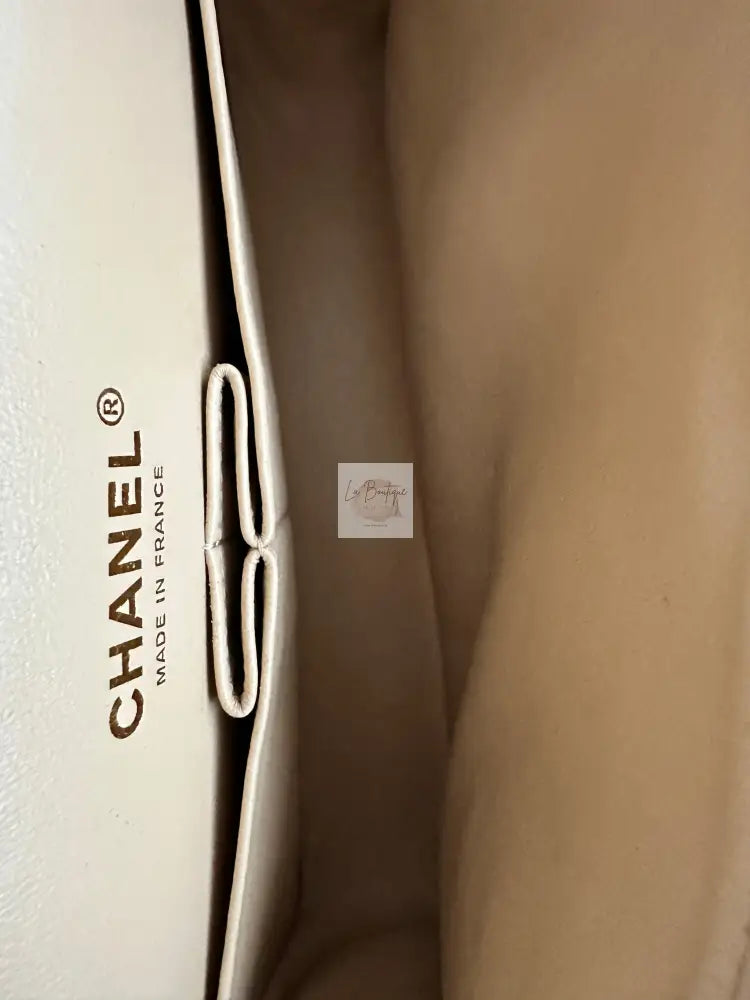 Torebka Chanel Classic Double Flap Lambskin Seria 23 Beige Medium