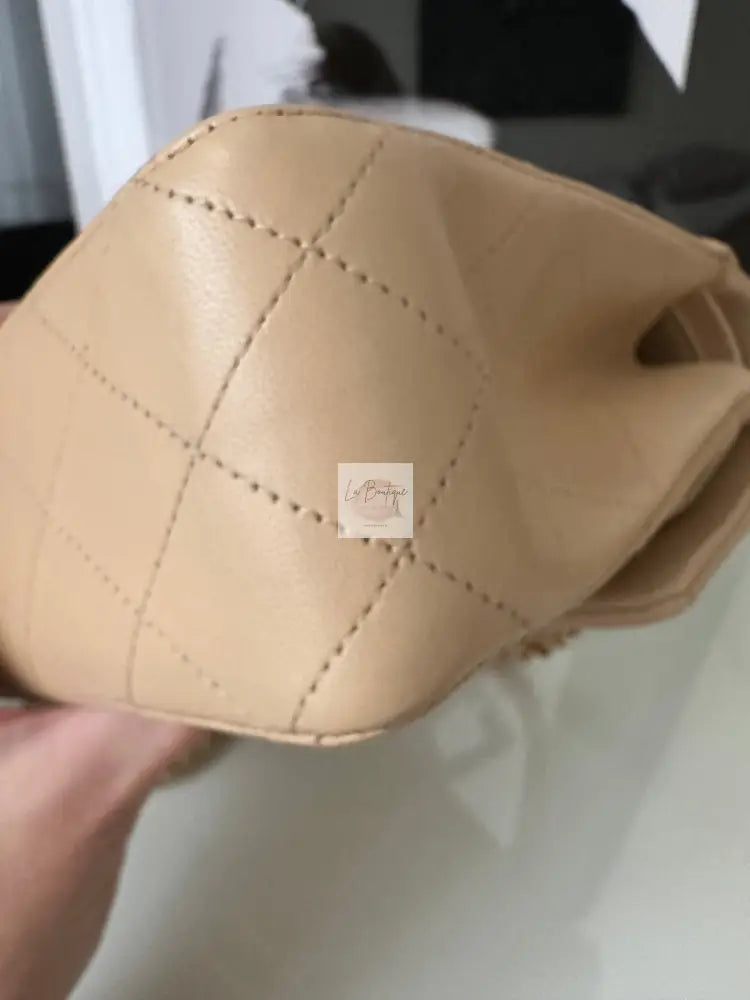 Torebka Chanel Classic Double Flap Lambskin Seria 23 Beige Medium