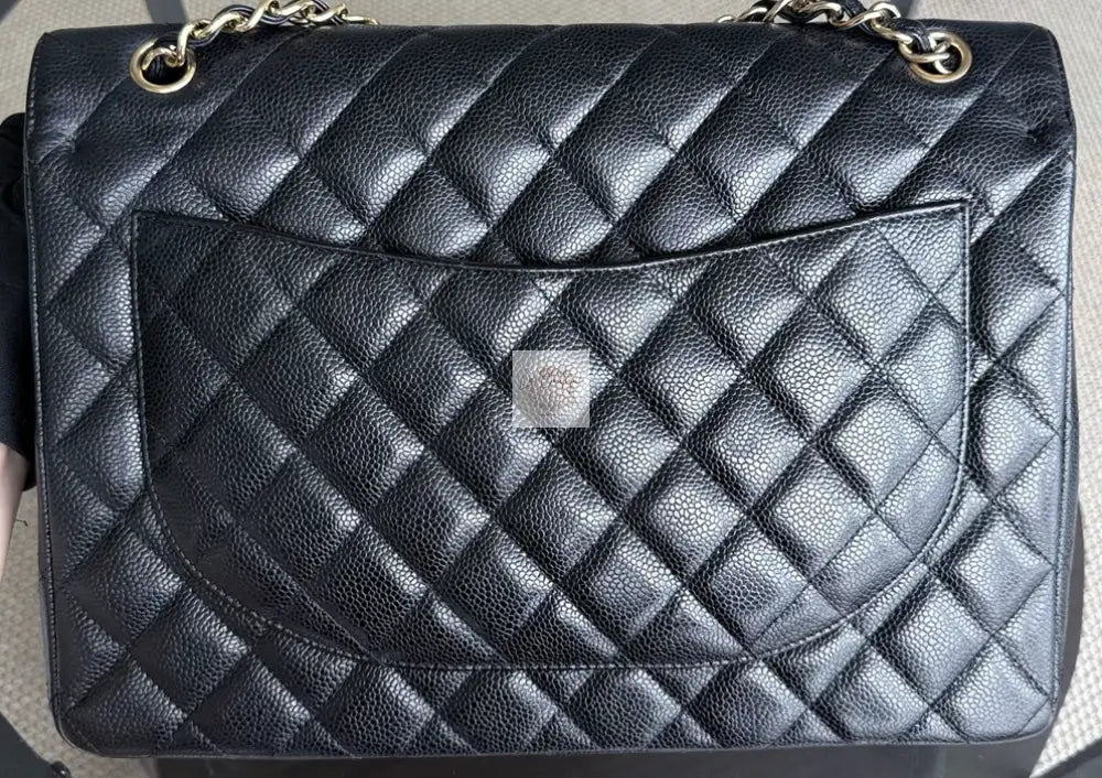 Torebka Chanel Classic double flap maxi czarna/gold hdw