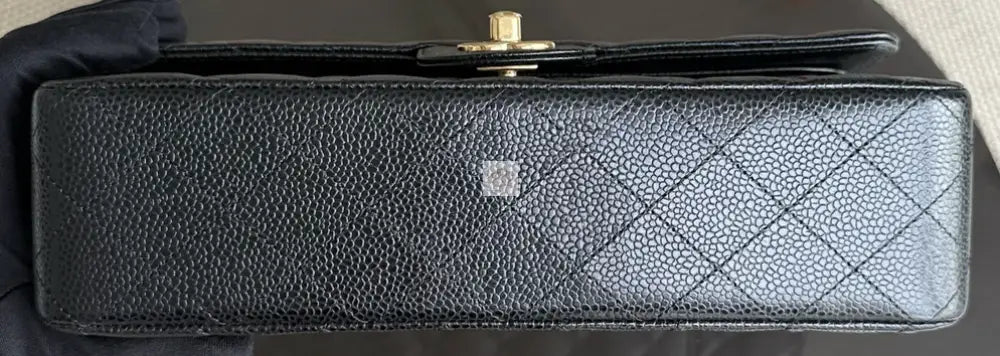 Torebka Chanel classic flap medium black caviar/gold hdw 2018r. NOWA