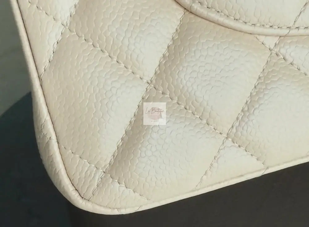 Torebka Chanel classic jumbo beige caviar/gold 2011r.