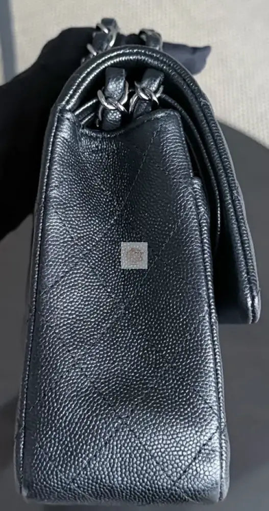 Torebka Chanel classic medium caviar black/silver NOWA 2018r.