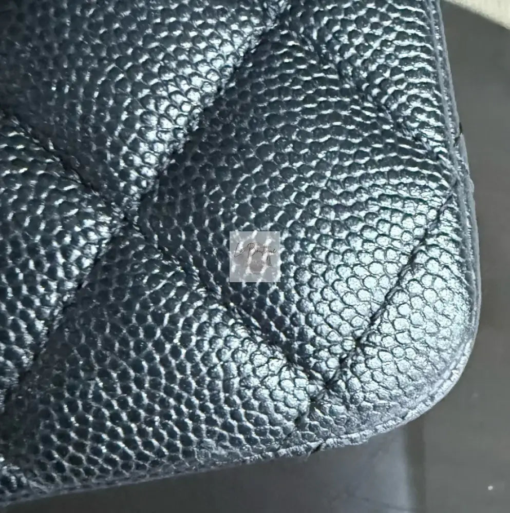 Torebka Chanel classic medium caviar black/silver NOWA 2018r.