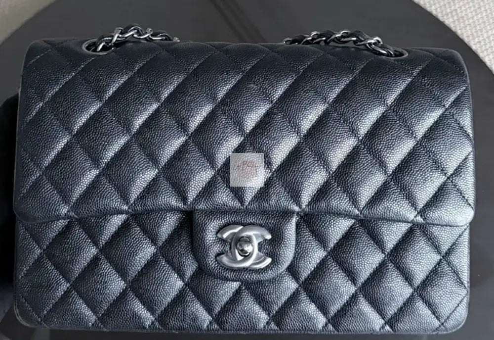 Torebka Chanel classic medium caviar black/silver NOWA 2018r.