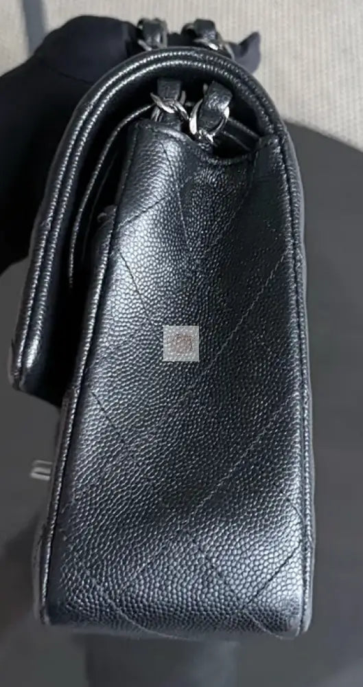 Torebka Chanel classic medium caviar black/silver NOWA 2018r.