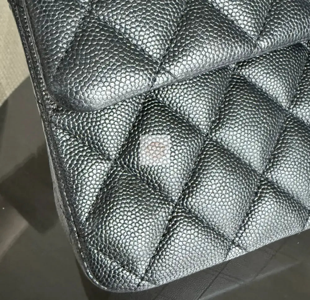 Torebka Chanel classic medium caviar black/silver NOWA 2018r.