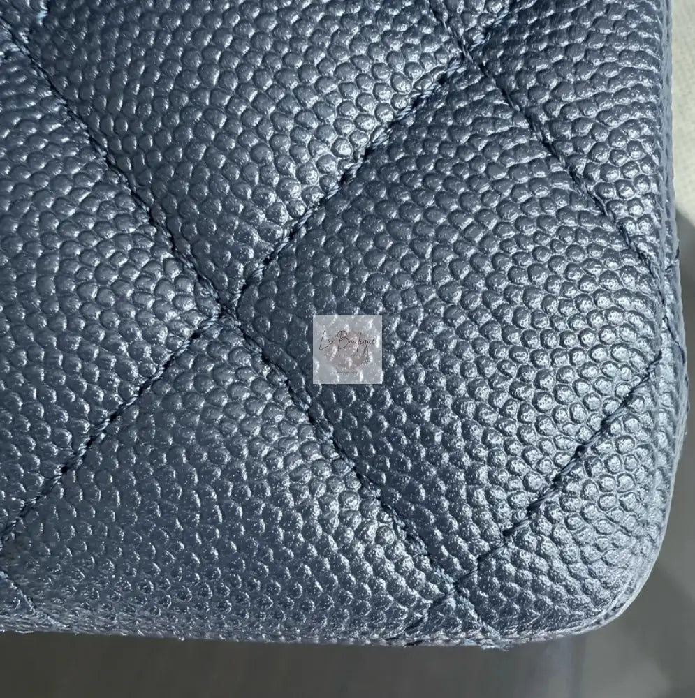 Torebka Chanel classic medium dark navy/gold NOWA komplet z butiku 2019r.