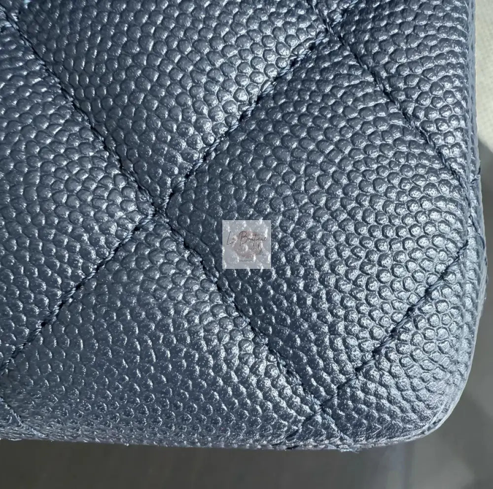 Torebka Chanel classic medium dark navy/gold NOWA komplet z butiku 2019r.