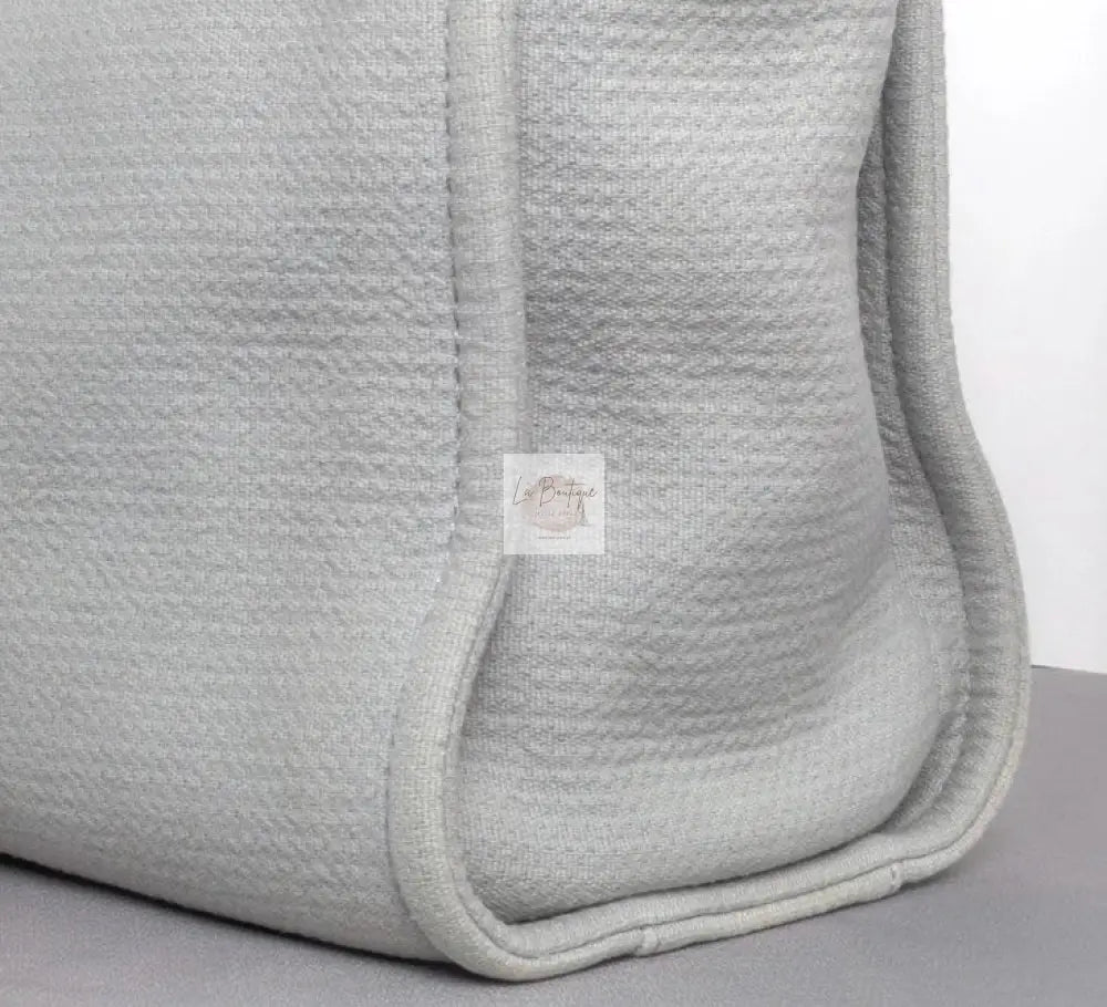 Torebka Chanel Deauville Shopping Tote 23B Grey Canvas/Light Gold