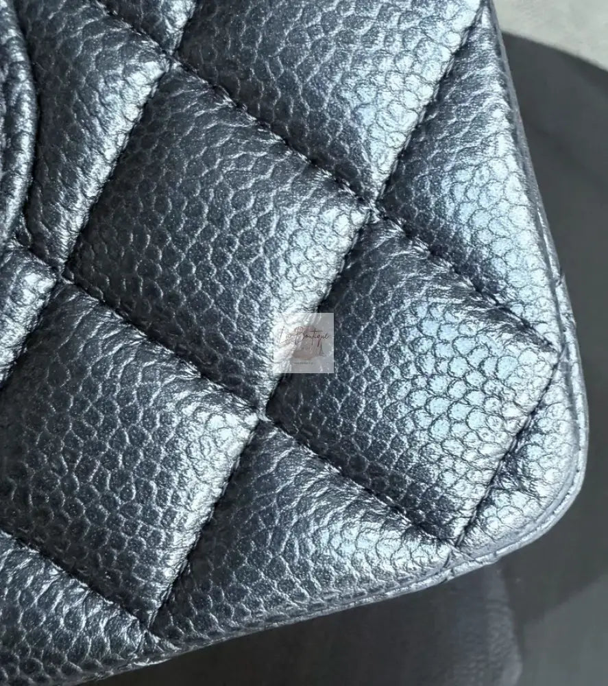 Torebka Chanel medium classic charcoal/gold NOWA 2018r.