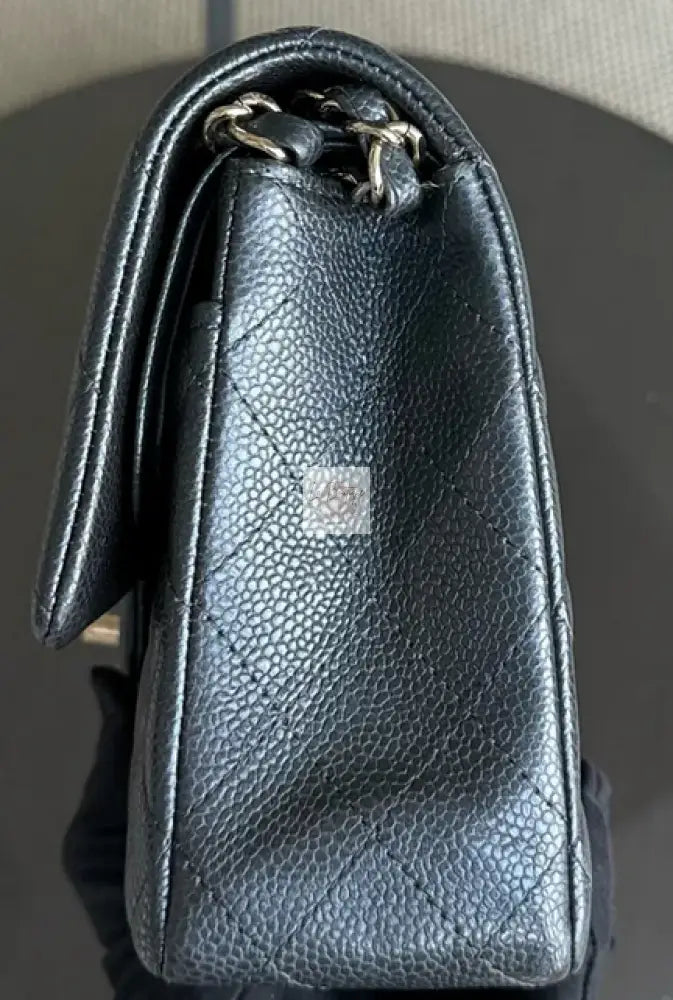 Torebka Chanel medium classic charcoal/gold NOWA 2018r.