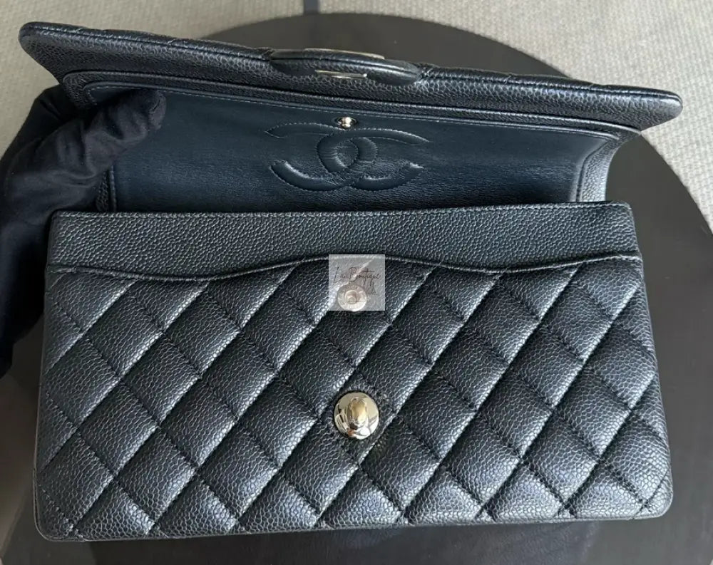 Torebka Chanel medium classic charcoal/gold NOWA 2018r.