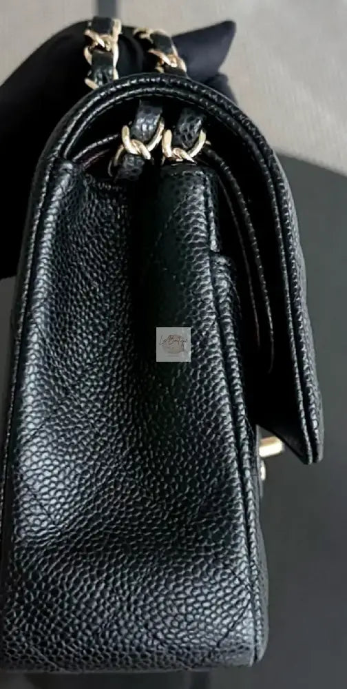 Torebka Chanel medium double flap black caviar/gold hdw nowa