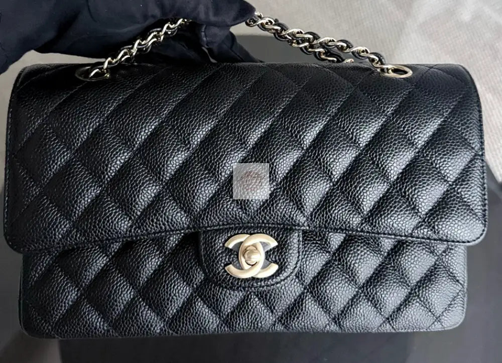 Torebka Chanel medium double flap black caviar/gold hdw nowa