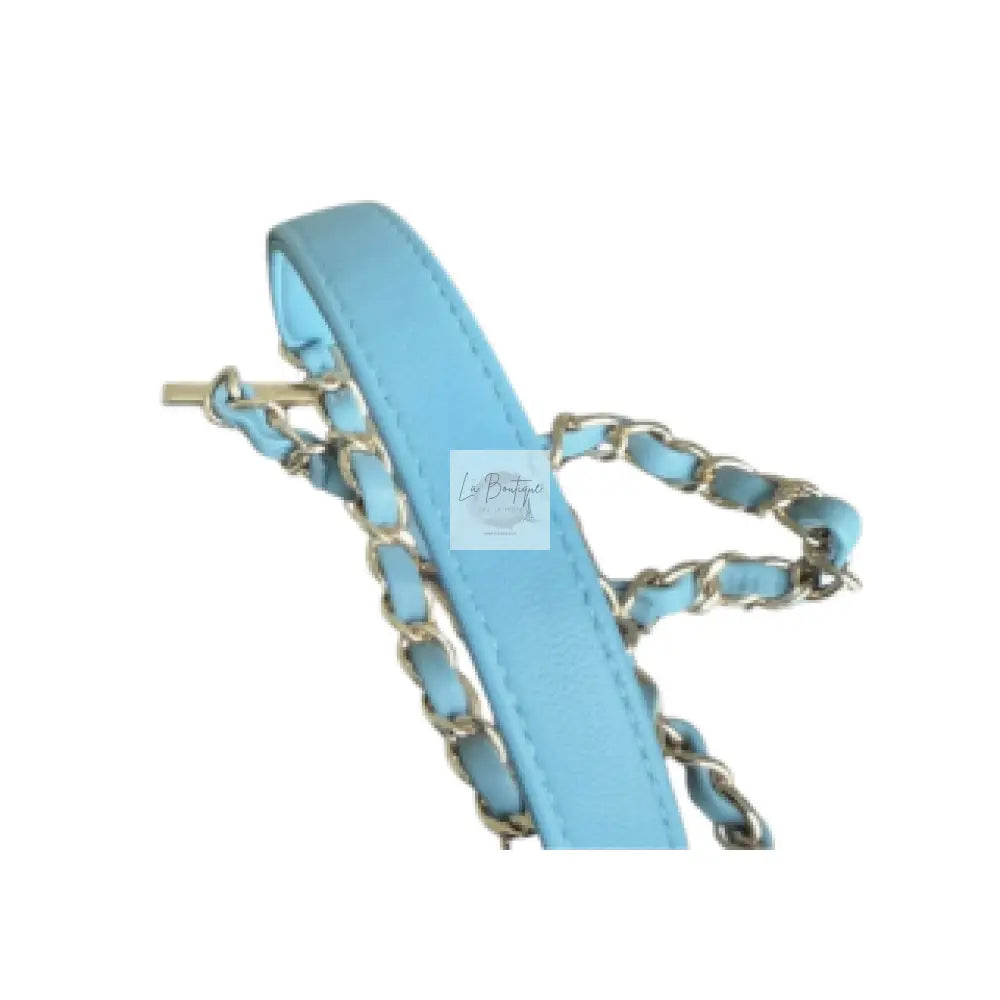 Torebka Chanel Trendy Cc Small Light Blue Nowa