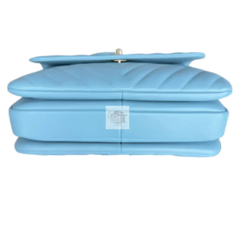 Torebka Chanel Trendy Cc Small Light Blue Nowa