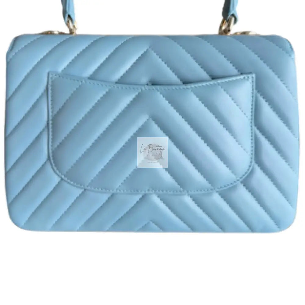 Torebka Chanel Trendy Cc Small Light Blue Nowa
