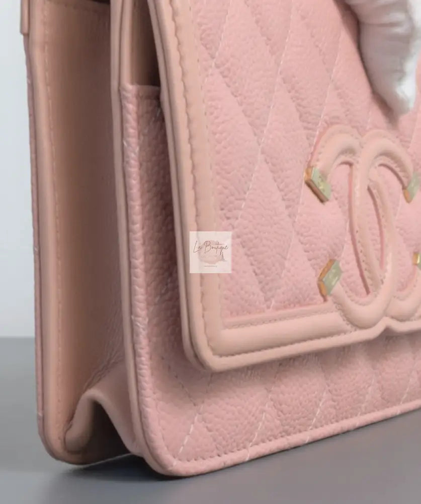 Torebka Chanel WOC pink 2019 jak nowa