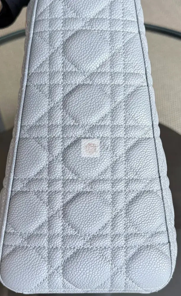 Torebka Dior Lady large gray/silver