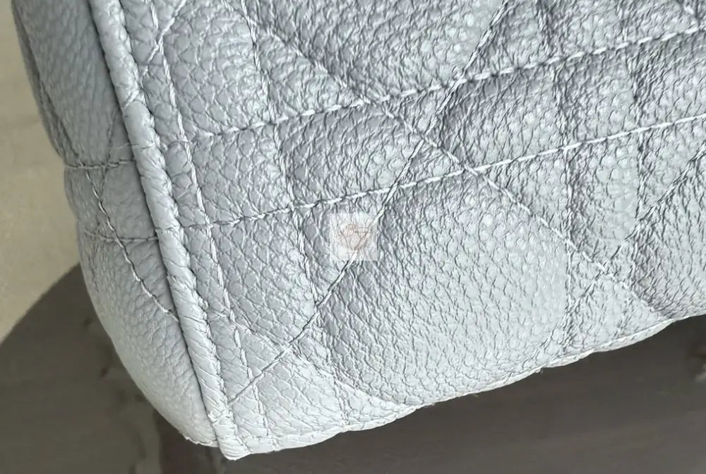 Torebka Dior Lady large gray/silver